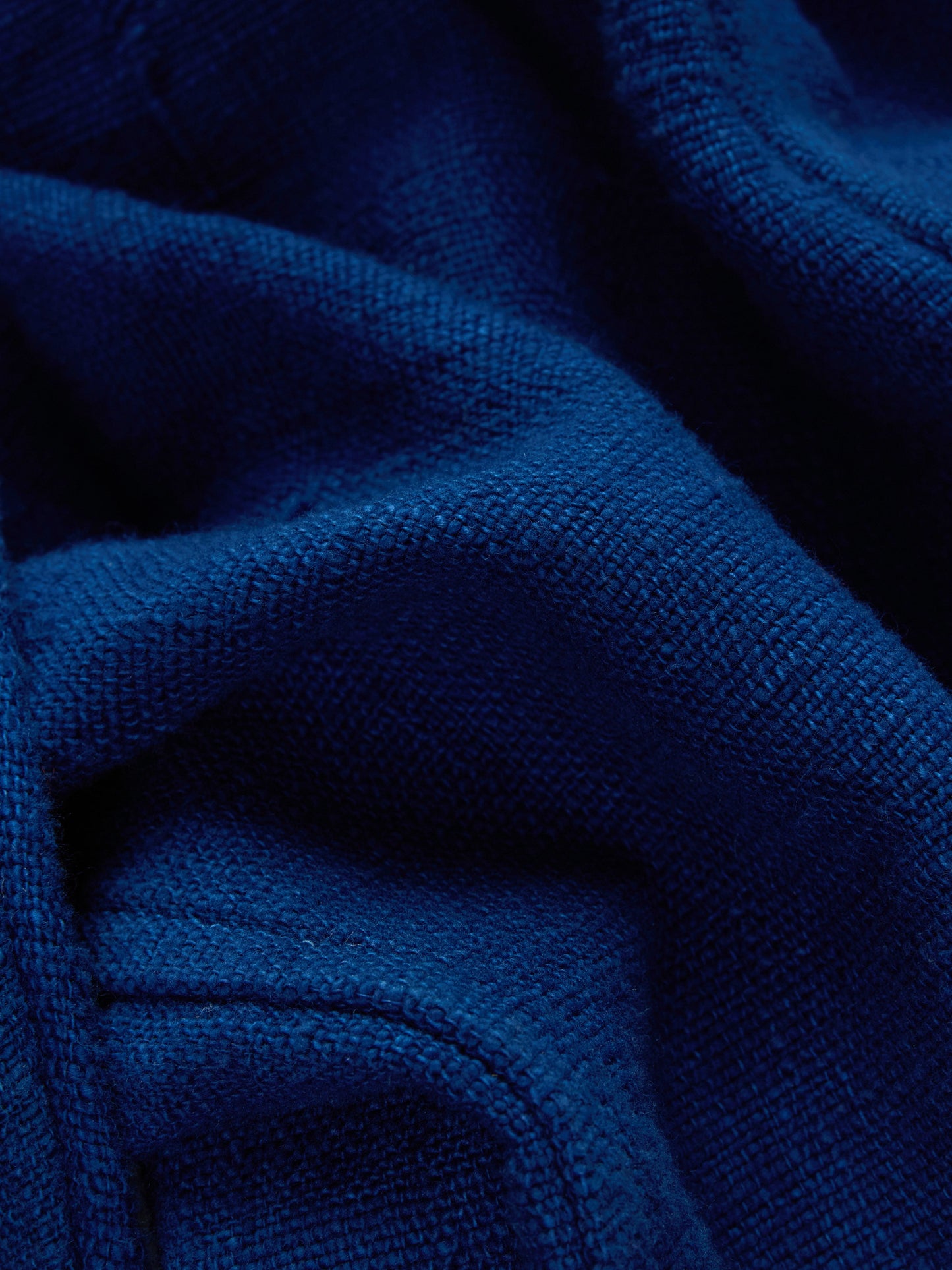 Shop Jacket Indigo Patchwork Khadi