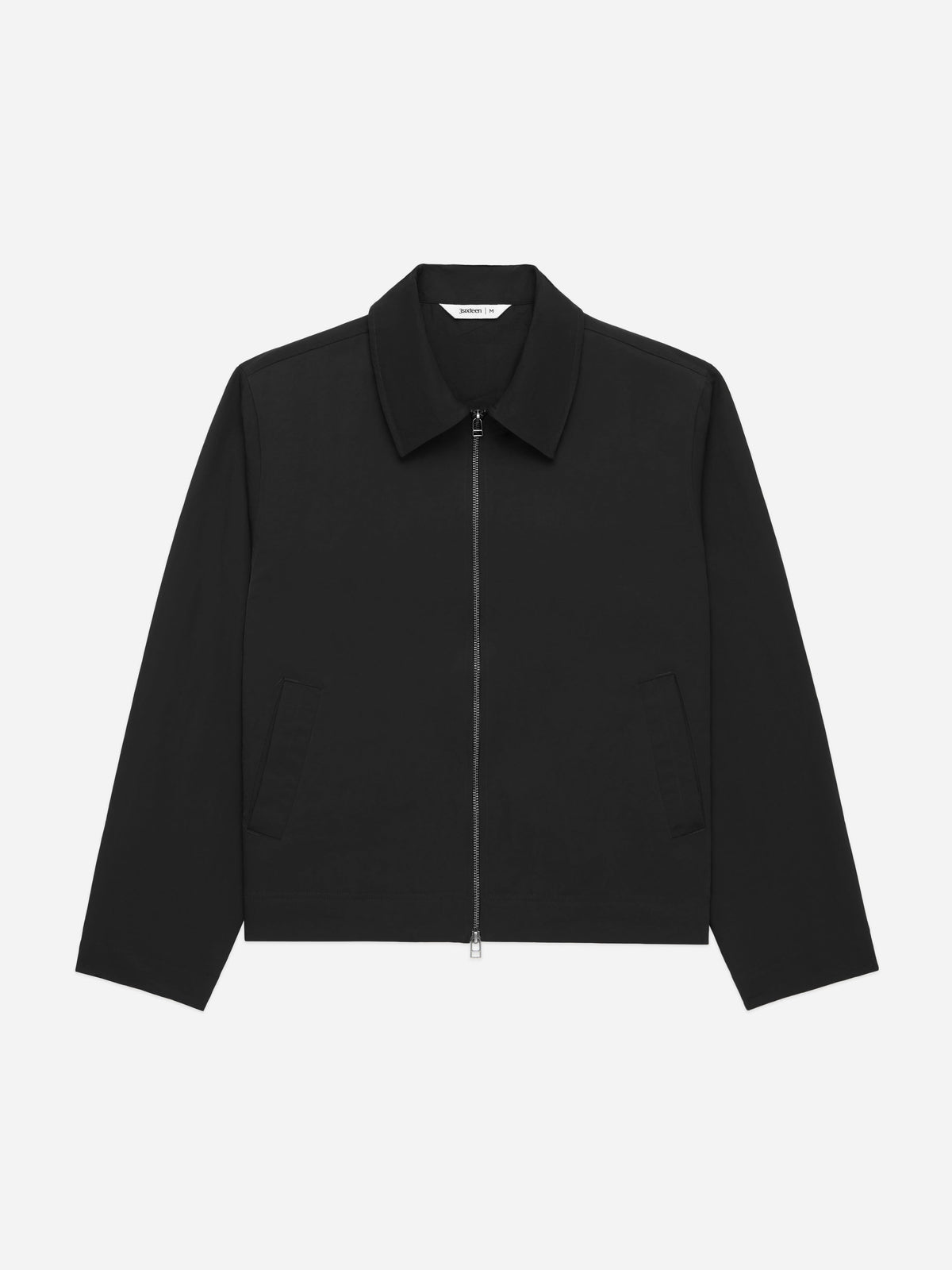 Club Jacket Black Nylon
