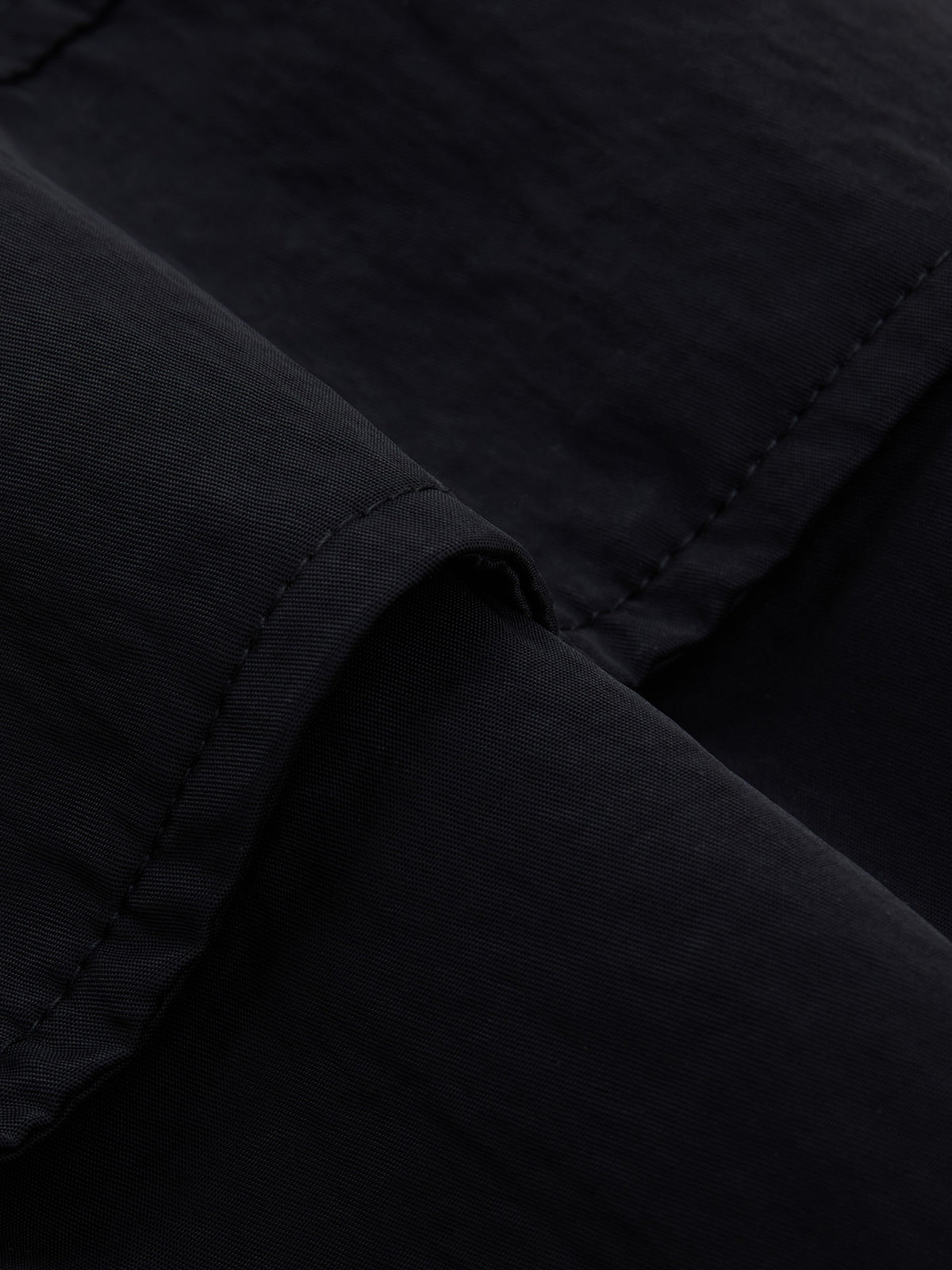 Club Jacket Black Nylon