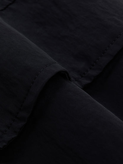 Club Jacket Black Nylon