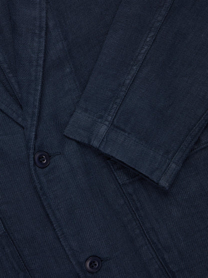 Work Blazer Midnight Linen