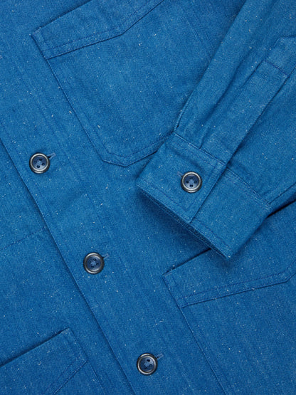 French Work Jacket Light Indigo