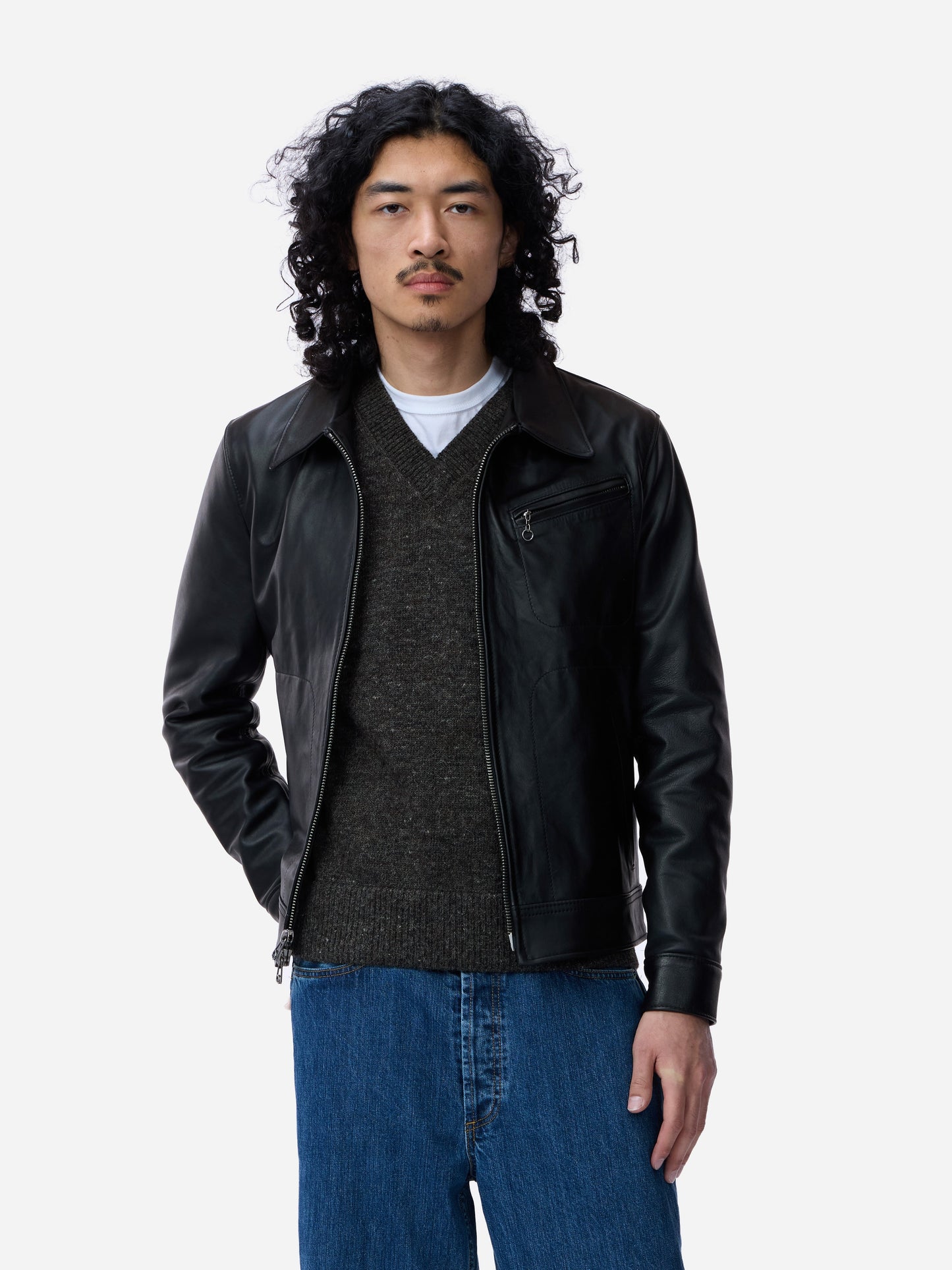 Schott for 3sixteen Drivers Jacket
