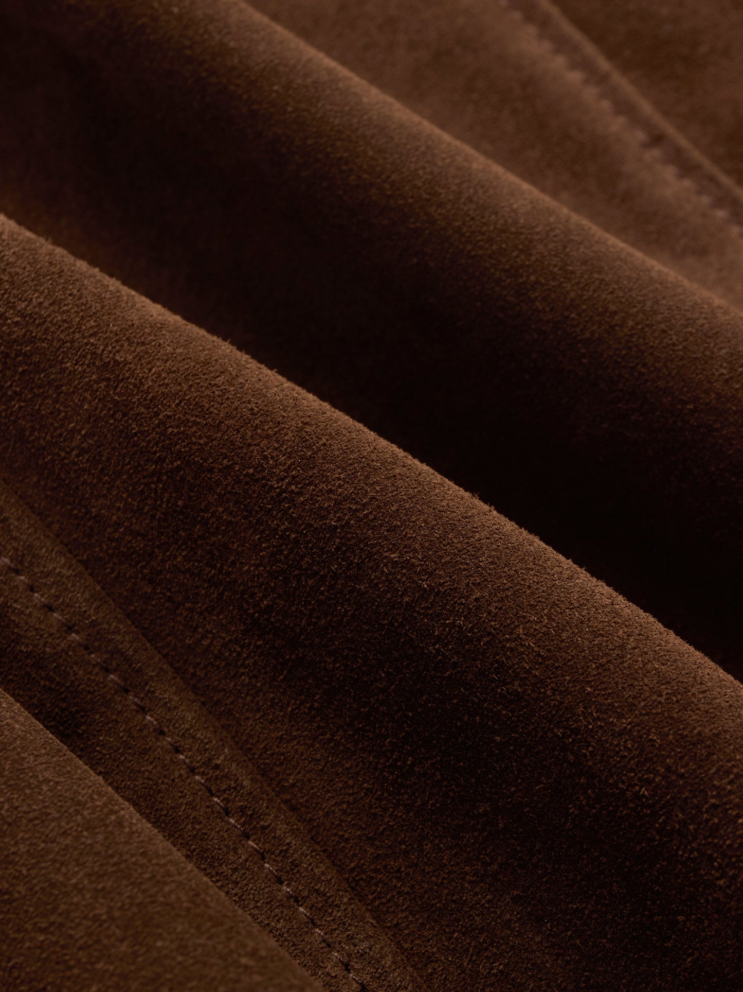 Work Jacket Chocolate Suede