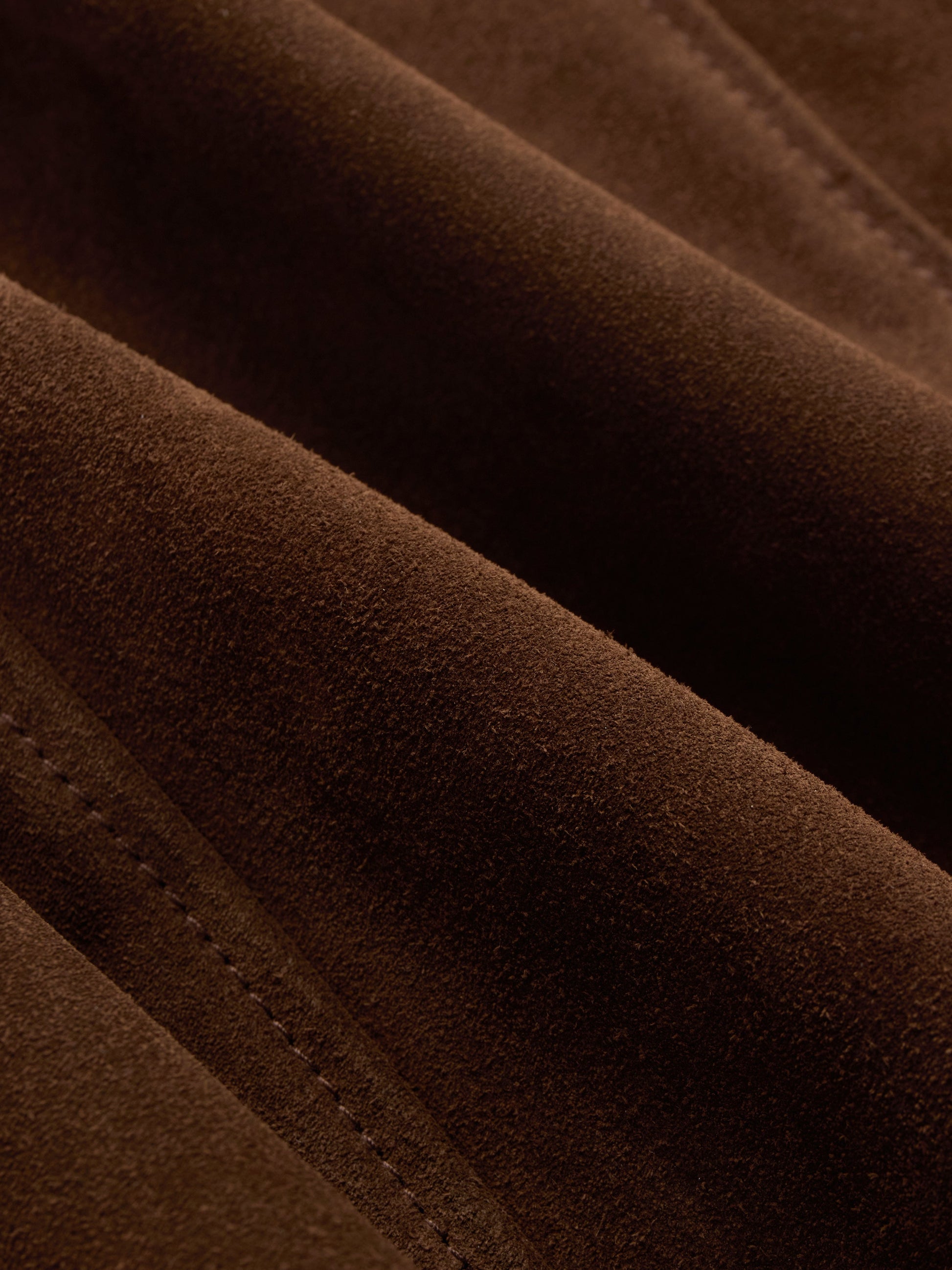 Work Jacket Chocolate Suede