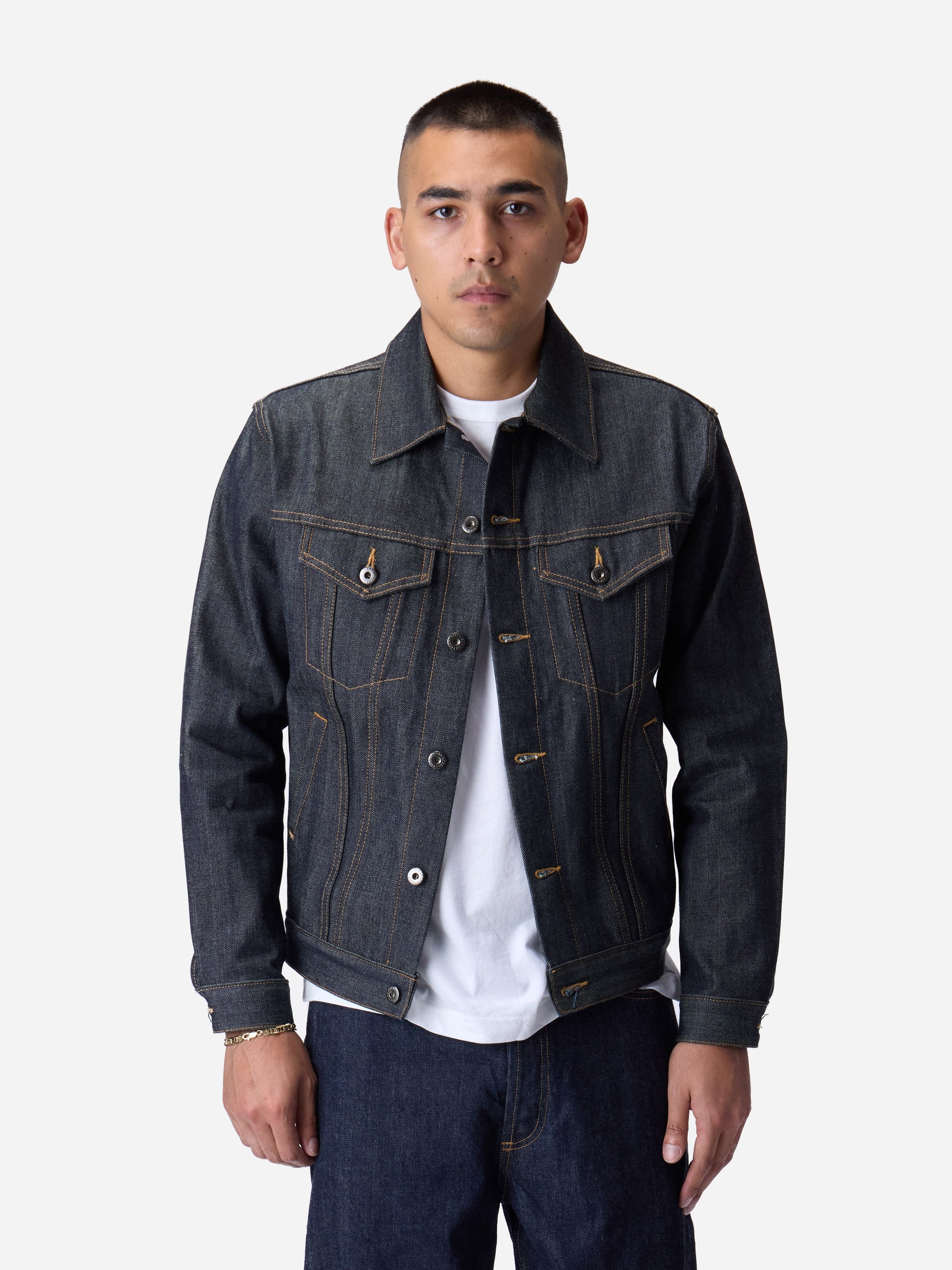 Type 3s Denim Jacket Raw Indigo