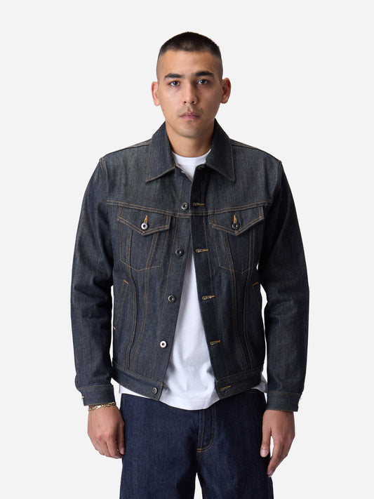 Type 3s Denim Jacket Raw Indigo