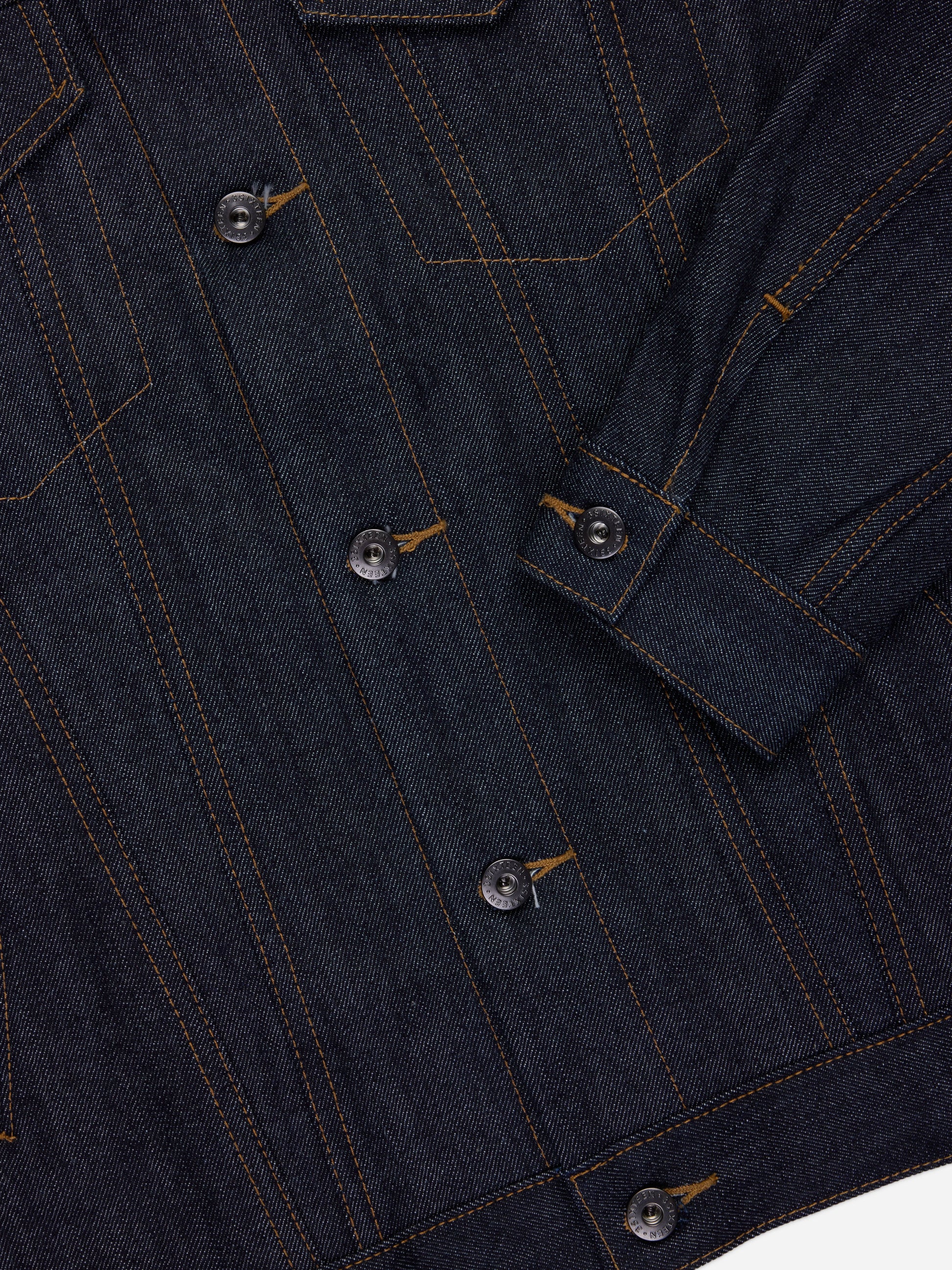 Type 3s Denim Jacket Raw Indigo