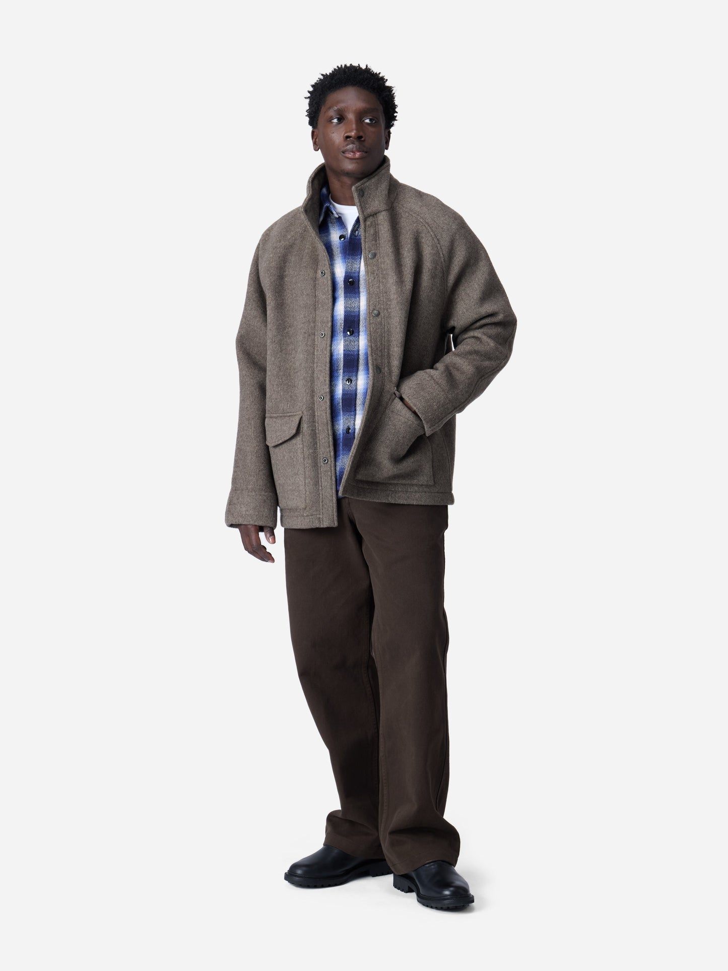 Welding Jacket Tobacco Wool/Cashmere