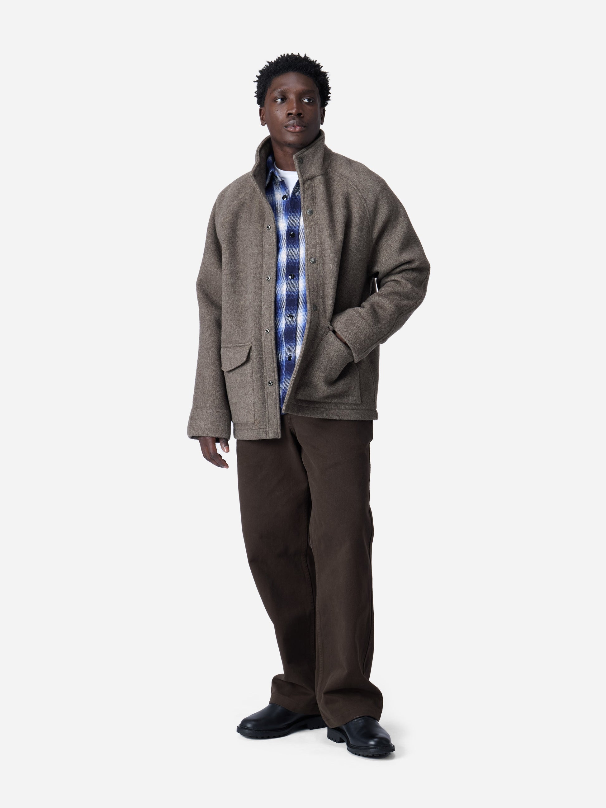 Welding Jacket Tobacco Wool/Cashmere