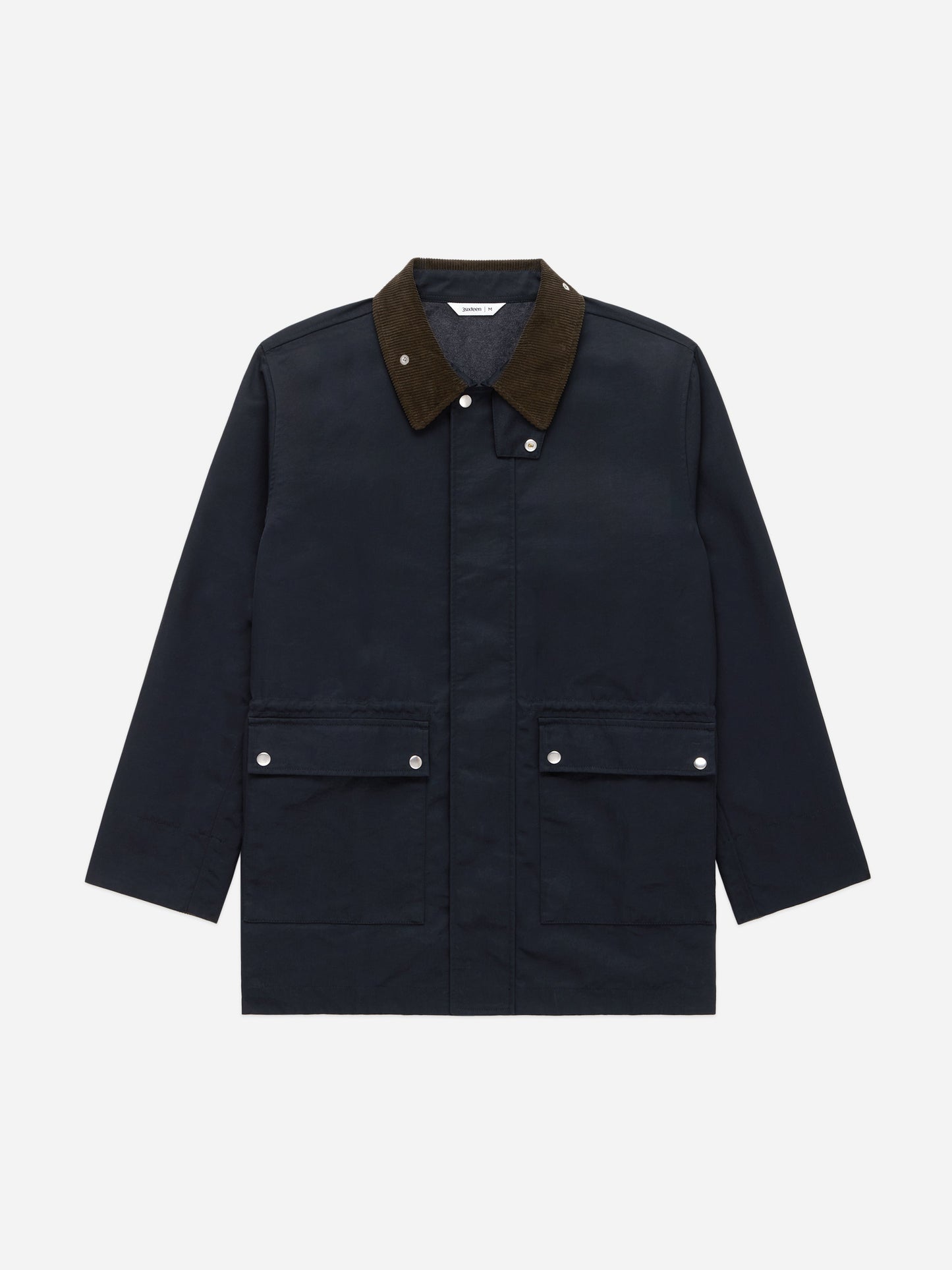 Country Jacket Black Waxed Nylon