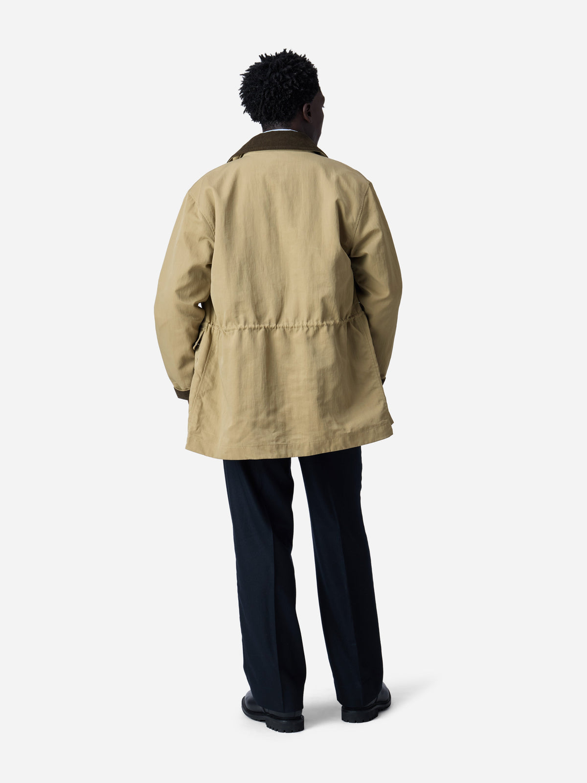 Country Jacket Tan Waxed Nylon