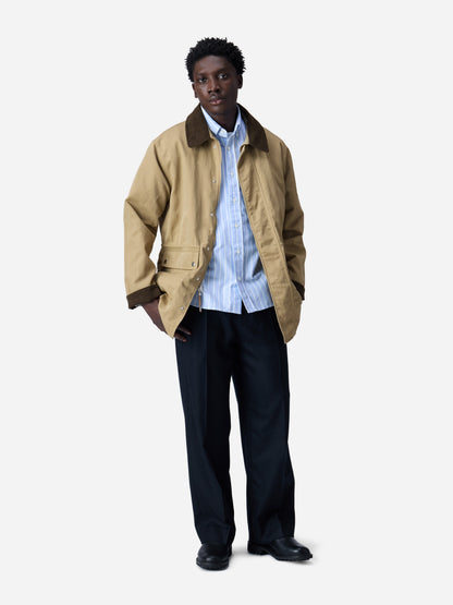 Country Jacket Tan Waxed Nylon