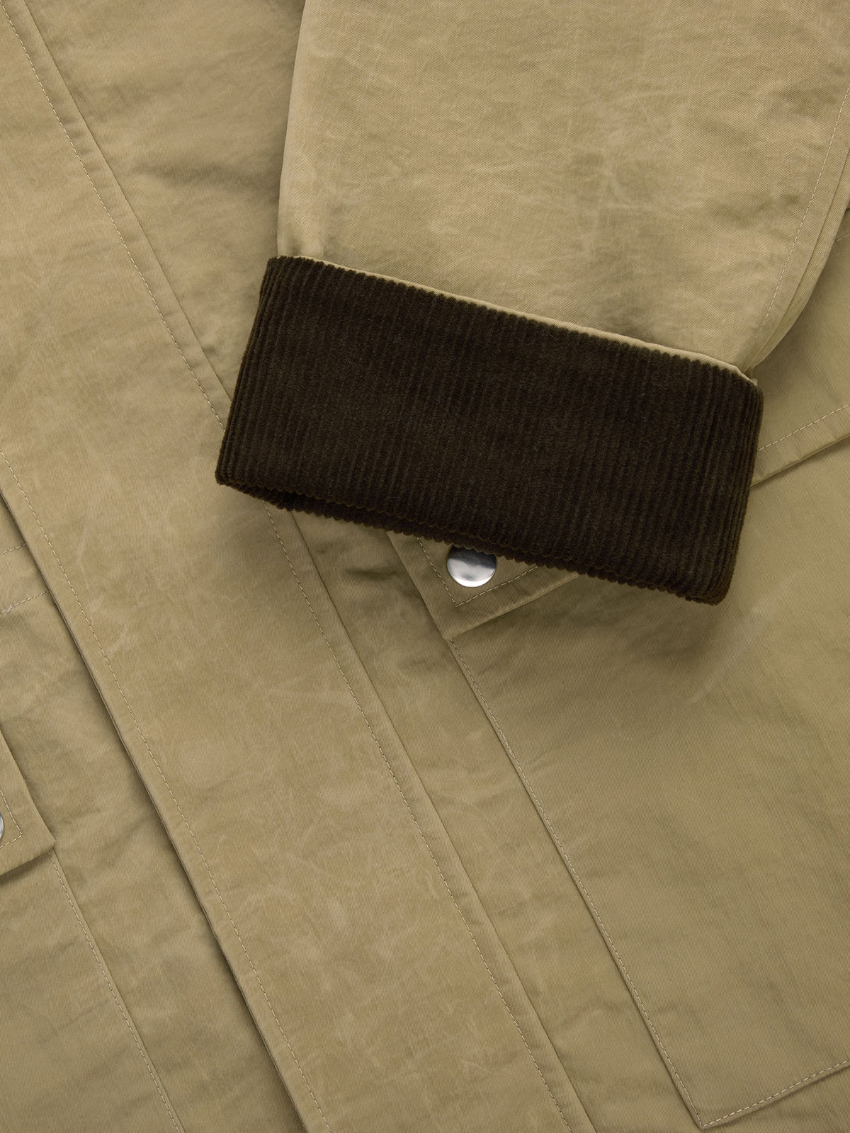 Country Jacket Tan Waxed Nylon