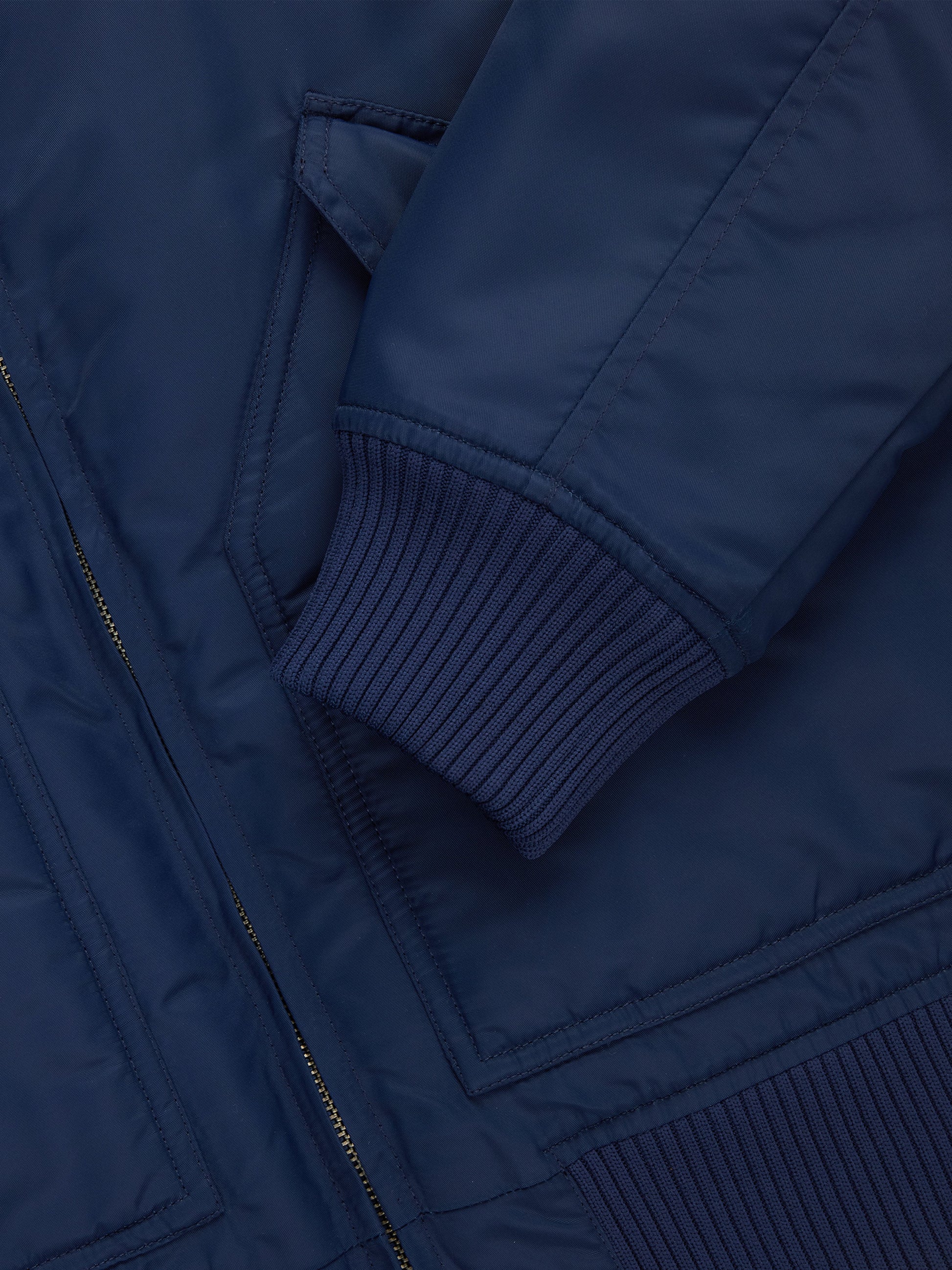 CWU Flight Jacket Blue Aviator Satin
