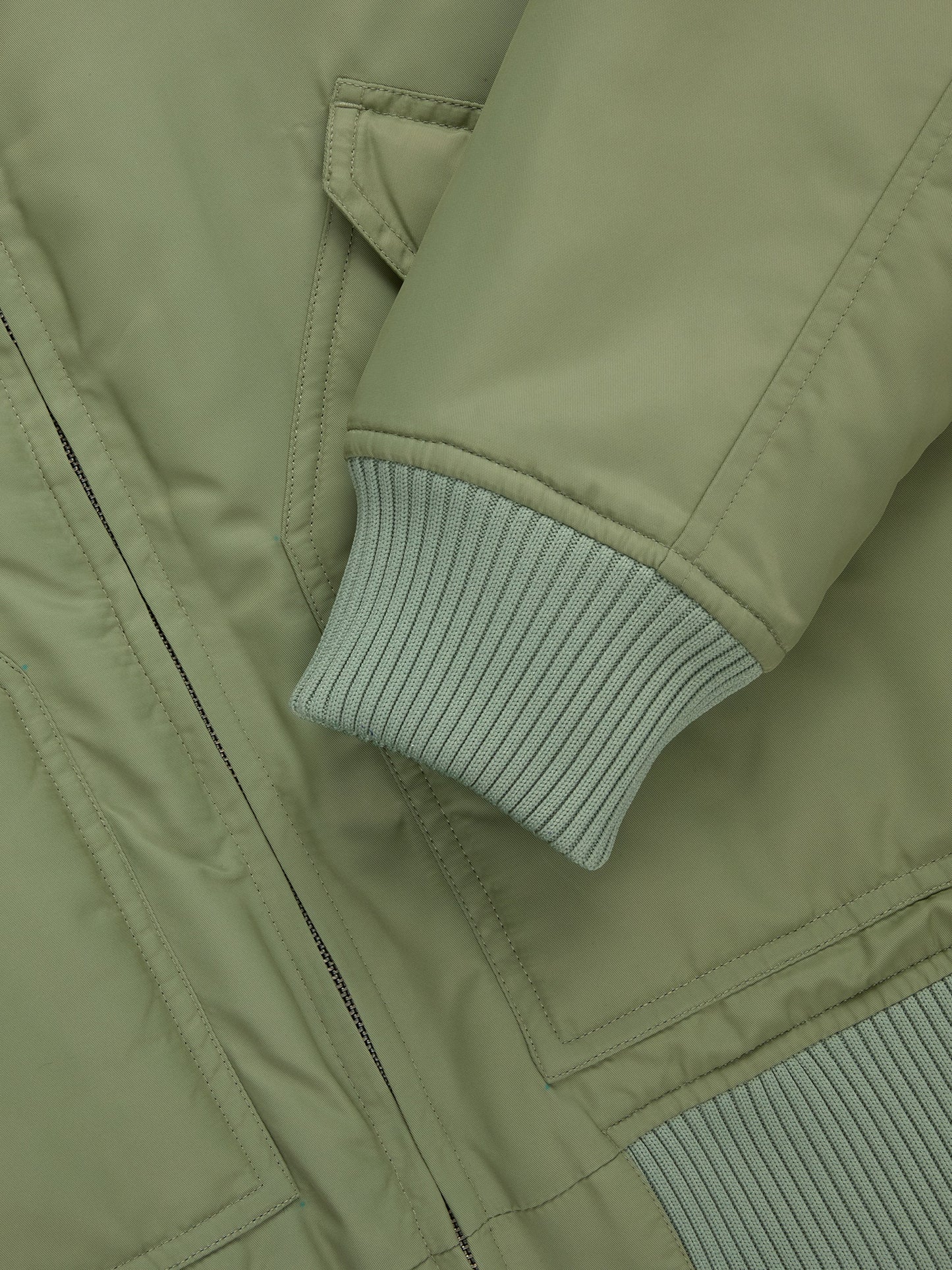 CWU Flight Jacket Sage Aviator Satin