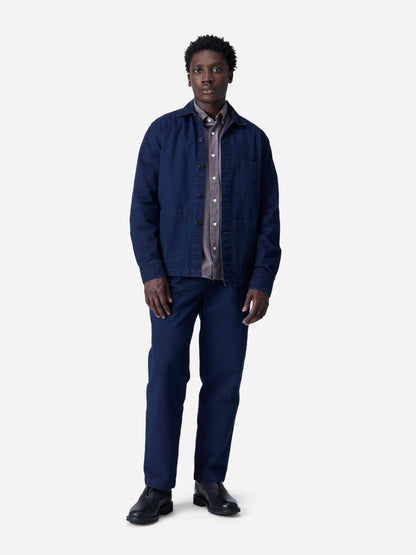 Shop Jacket Indigo Canvas