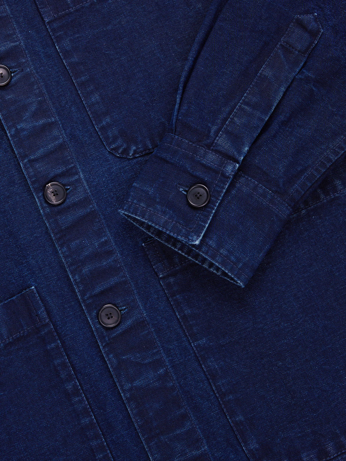 Shop Jacket Indigo Canvas