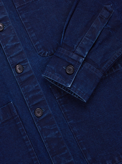 Shop Jacket Indigo Canvas