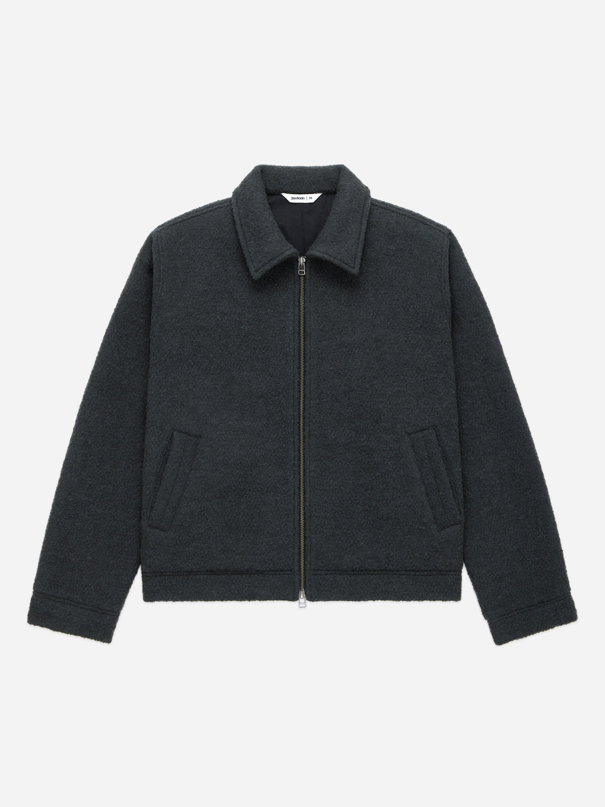 Club Jacket Charcoal Boucle