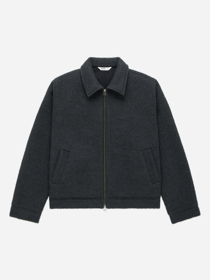 Club Jacket Charcoal Boucle