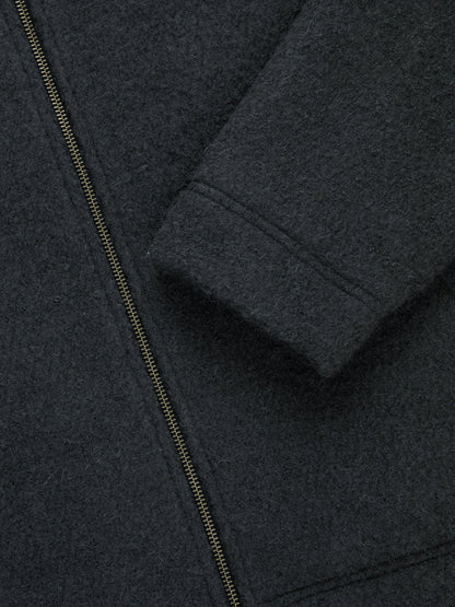 Club Jacket Charcoal Boucle