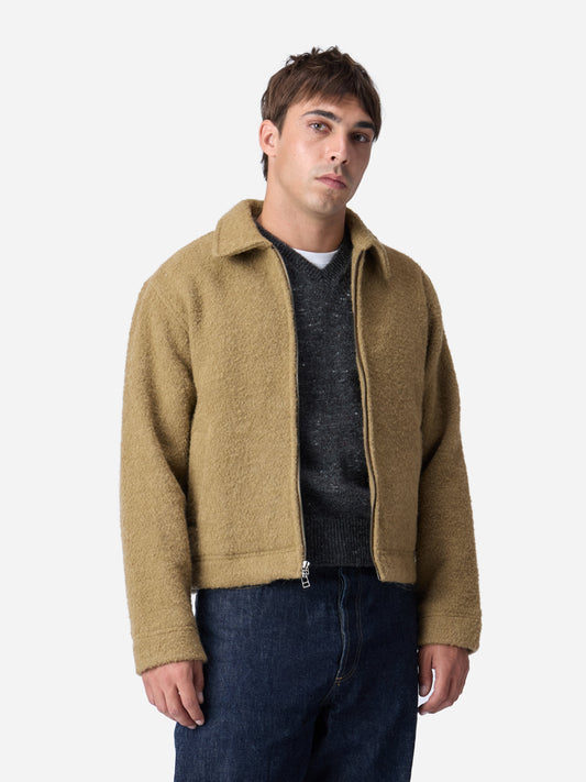 Club Jacket Wheat Boucle