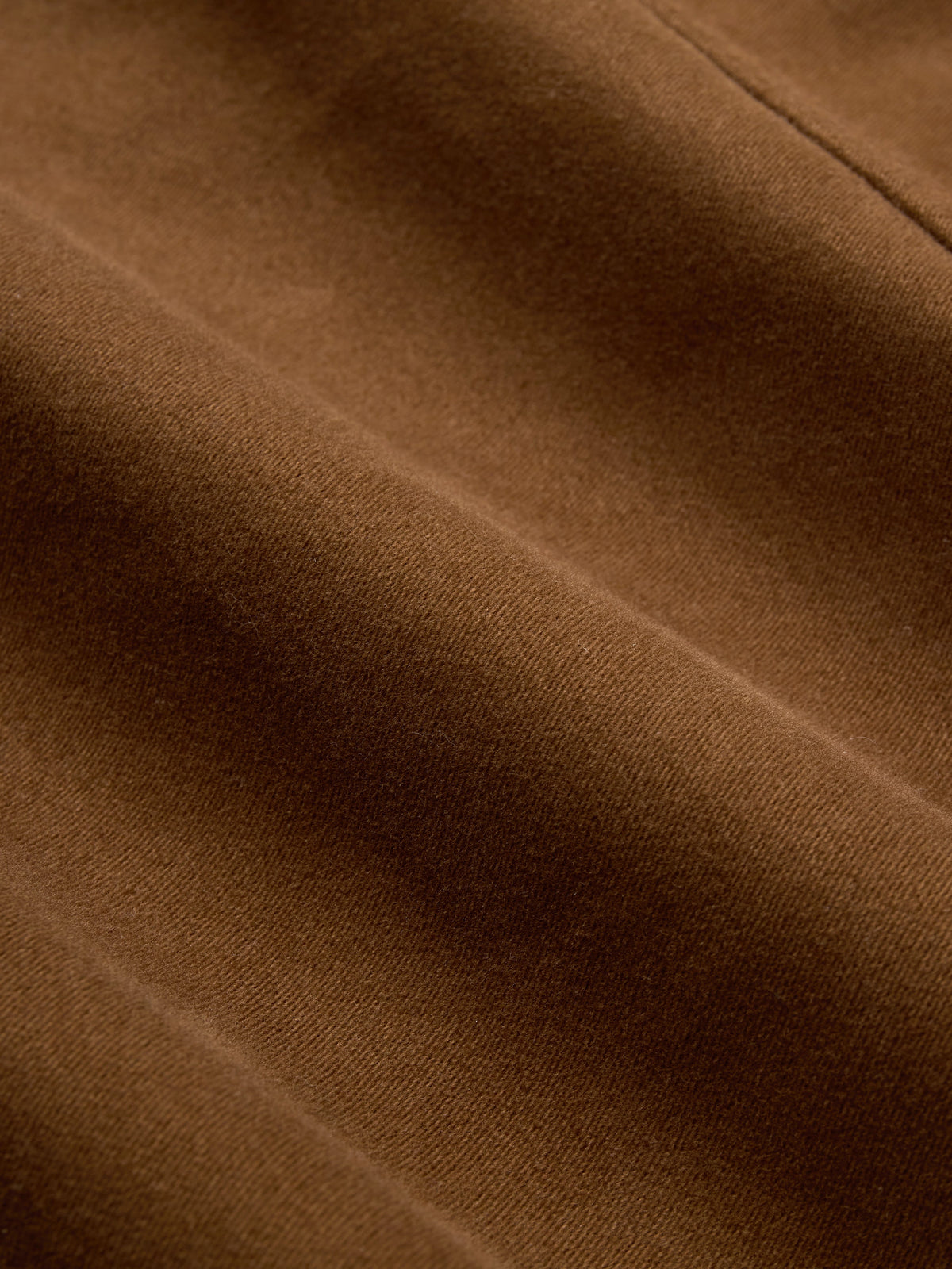 French Work Jacket Brown Moleskin