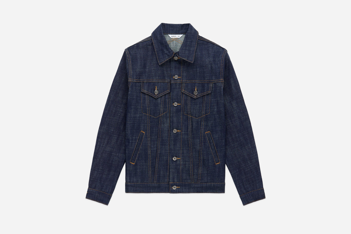 Type 3s Denim Jacket Natural Indigo Selvedge