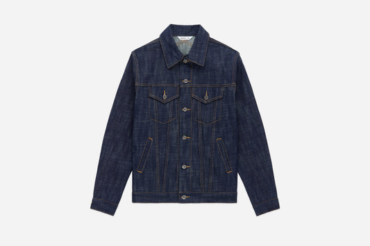 Type 3s Denim Jacket Natural Indigo Selvedge