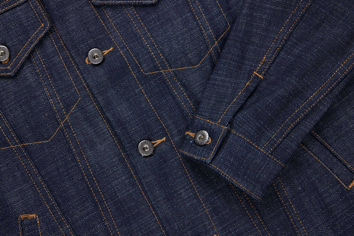 Type 3s Denim Jacket Natural Indigo Selvedge