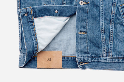 Type 3s Denim Jacket Washed 101x