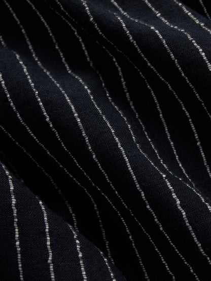 Short Sleeve Workshirt Handloom "Wabash" Stripe