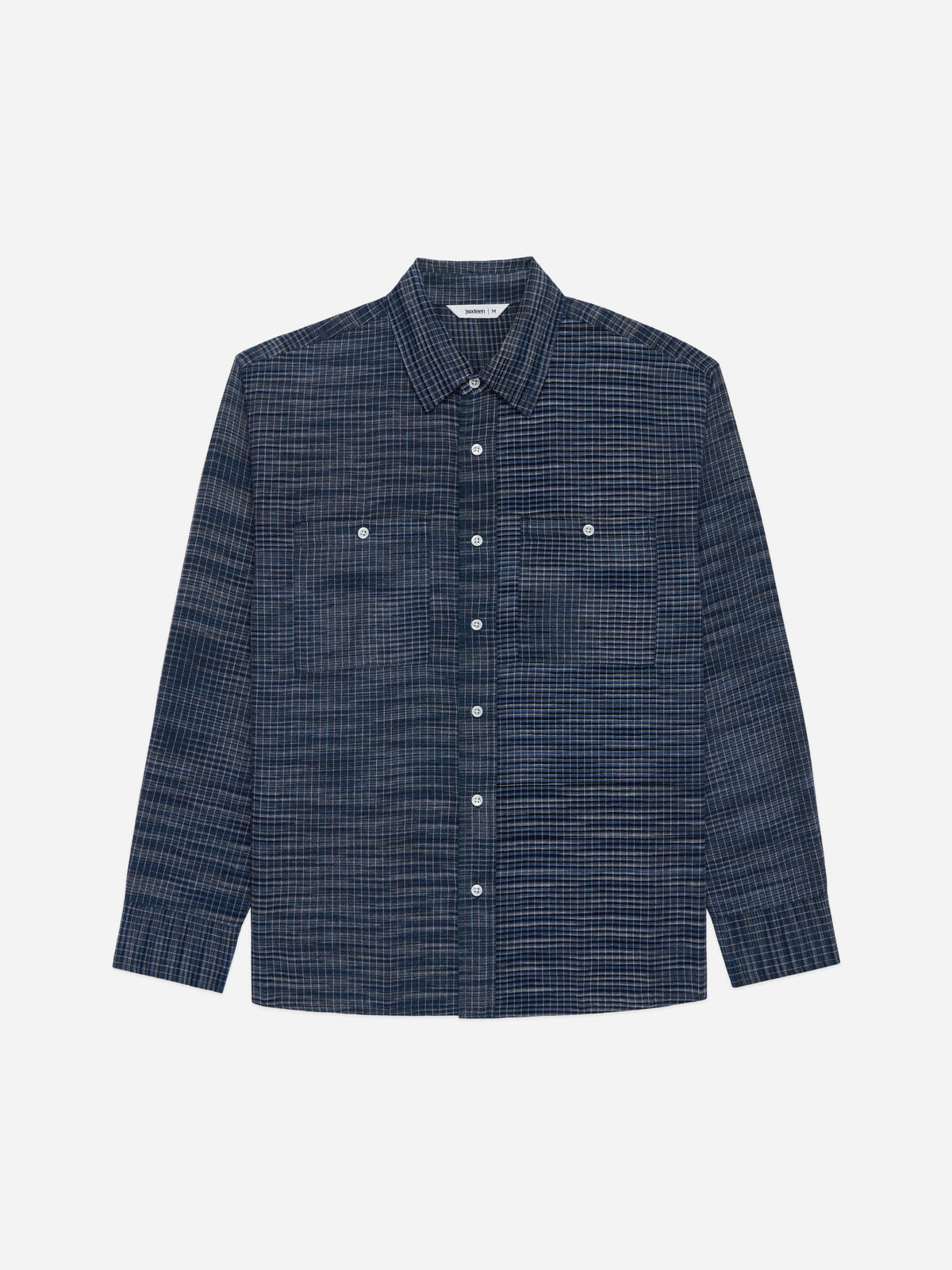Commuter Shirt Handloom Midnight Microcheck