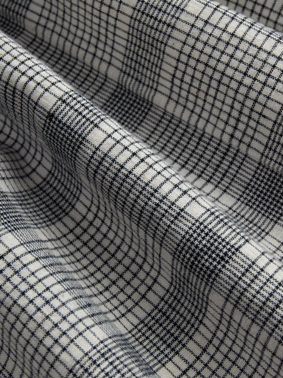 Short Sleeve Commuter Shirt Handloom Grey Check