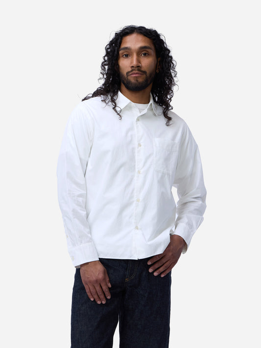 Director Shirt White Poplin