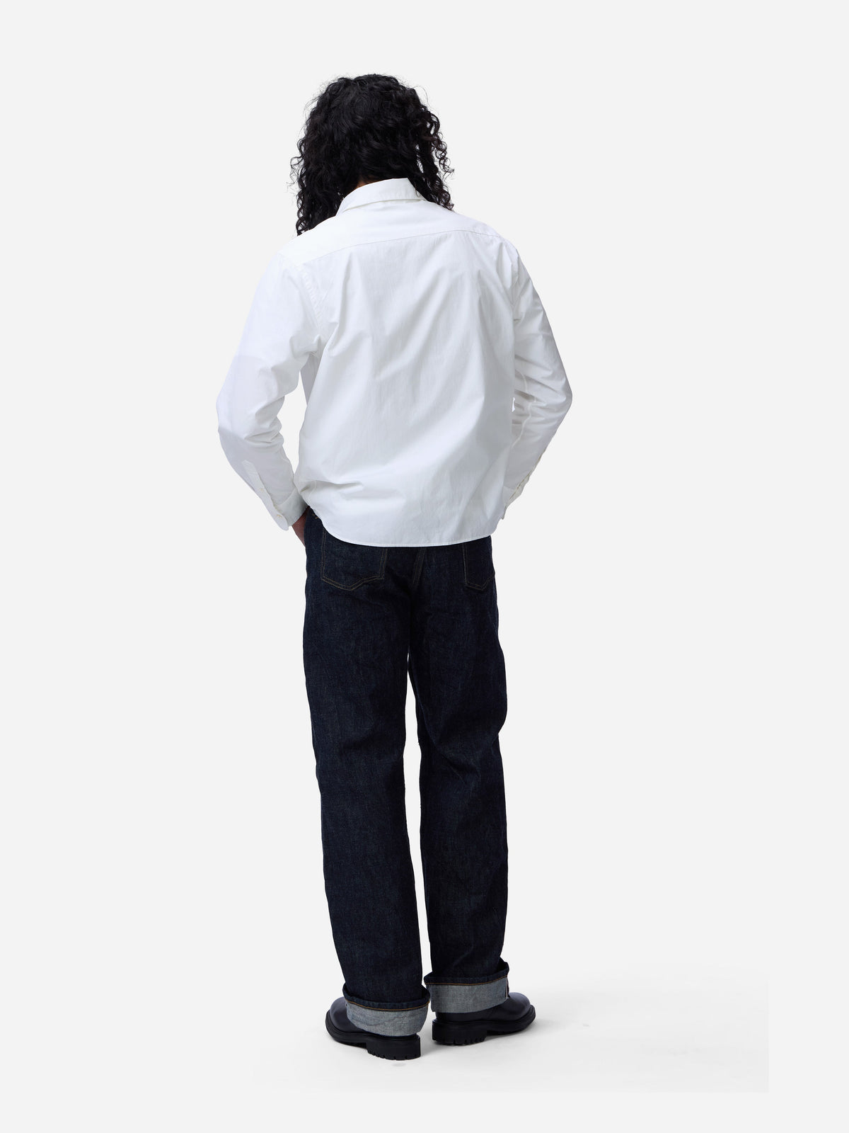 Director Shirt White Poplin