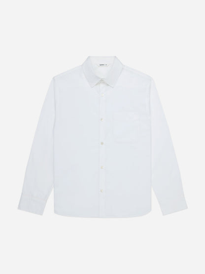 Director Shirt White Poplin