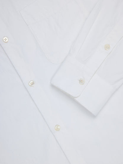 Director Shirt White Poplin