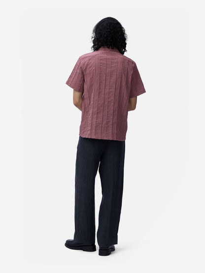 Cabana Shirt Brick Rope Stripe