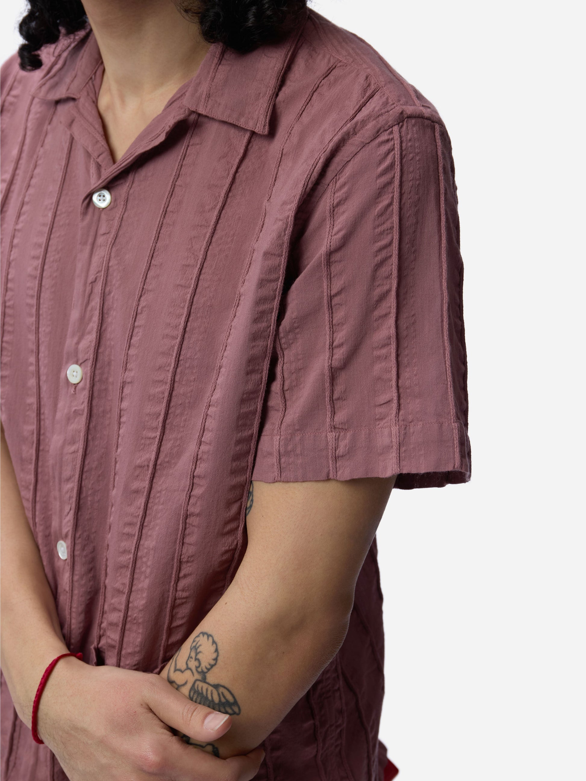 Cabana Shirt Brick Rope Stripe
