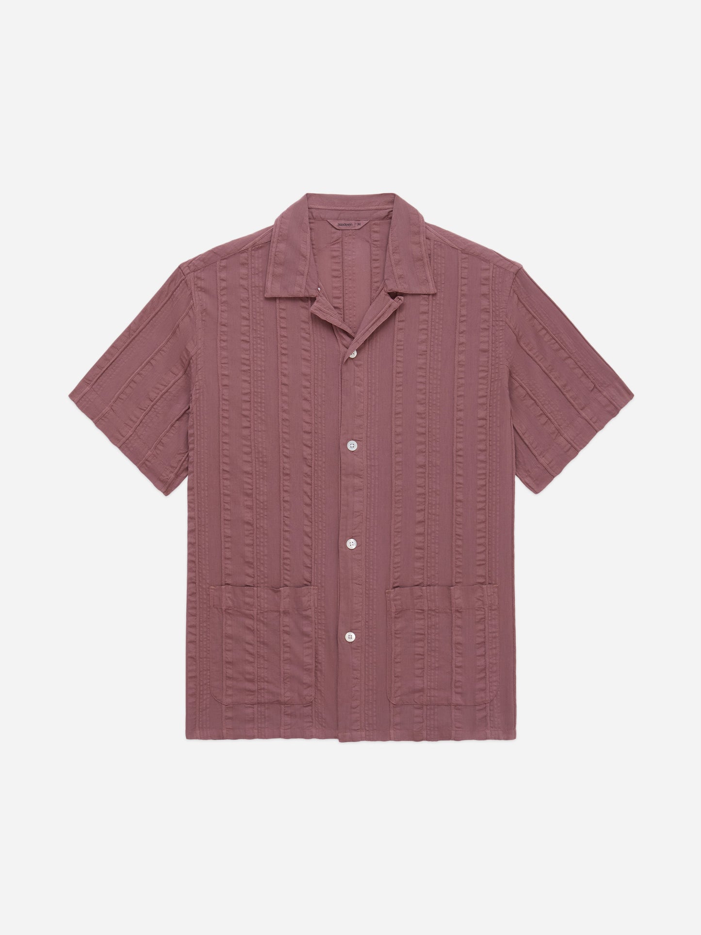 Cabana Shirt Brick Rope Stripe
