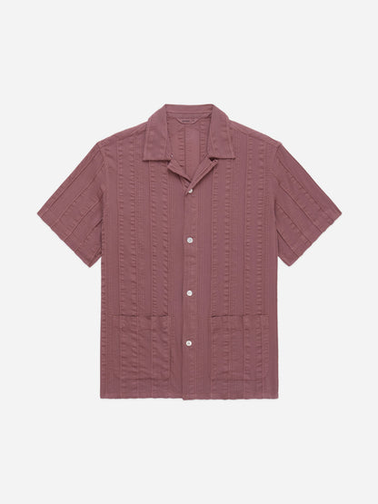 Cabana Shirt Brick Rope Stripe