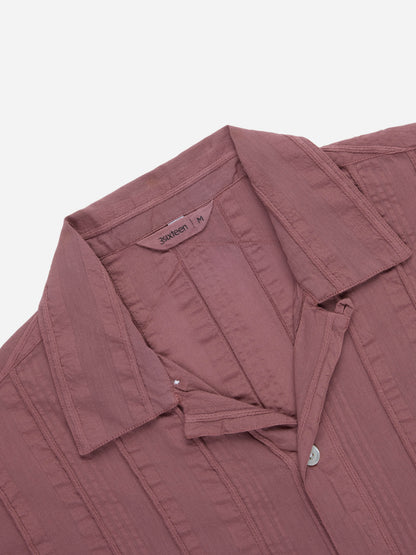 Cabana Shirt Brick Rope Stripe