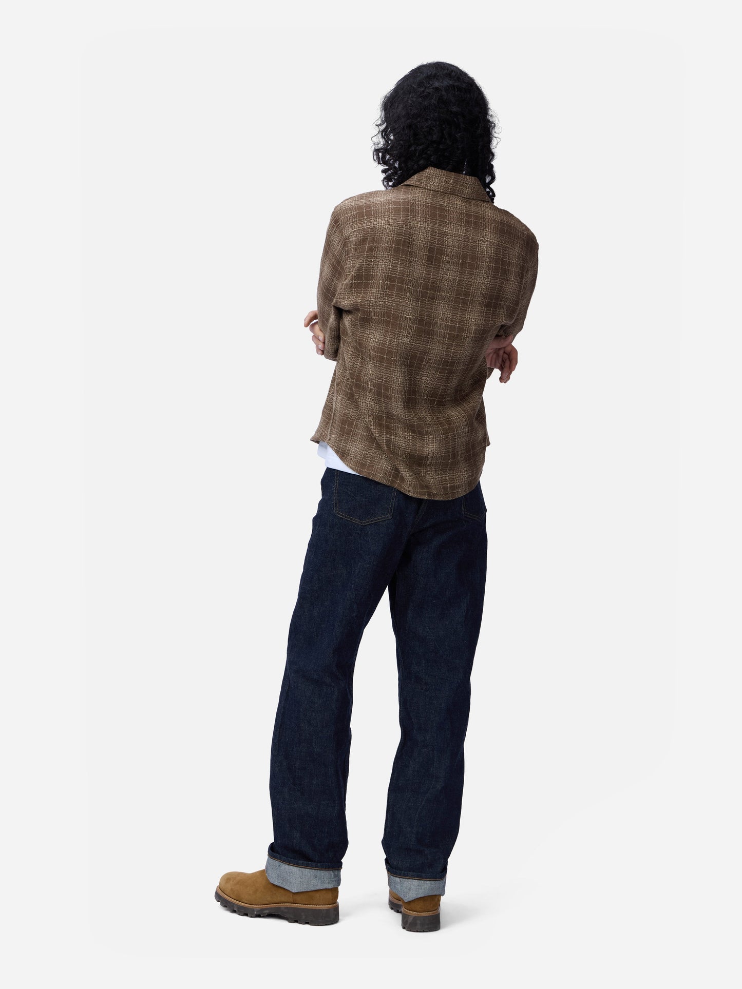 Utility Shirt Drab Wavy Check