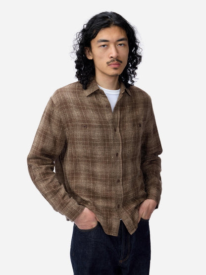 Utility Shirt Drab Wavy Check