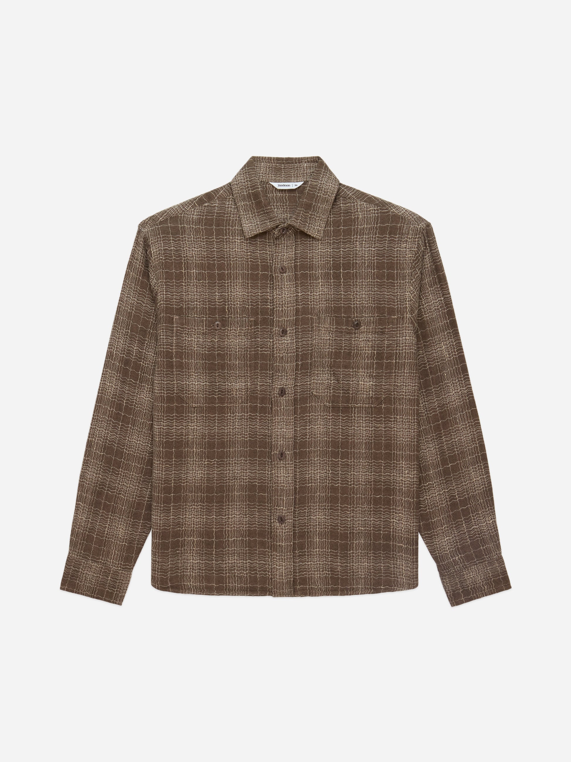 Utility Shirt Drab Wavy Check