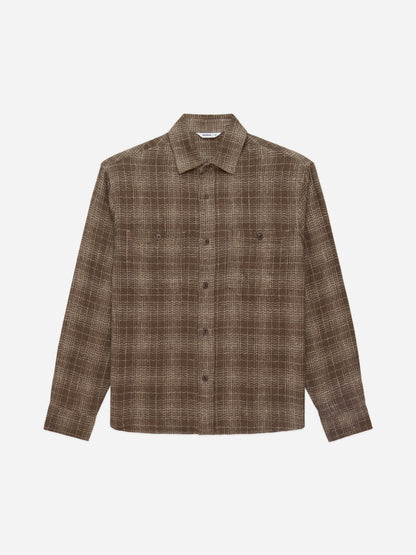 Utility Shirt Drab Wavy Check