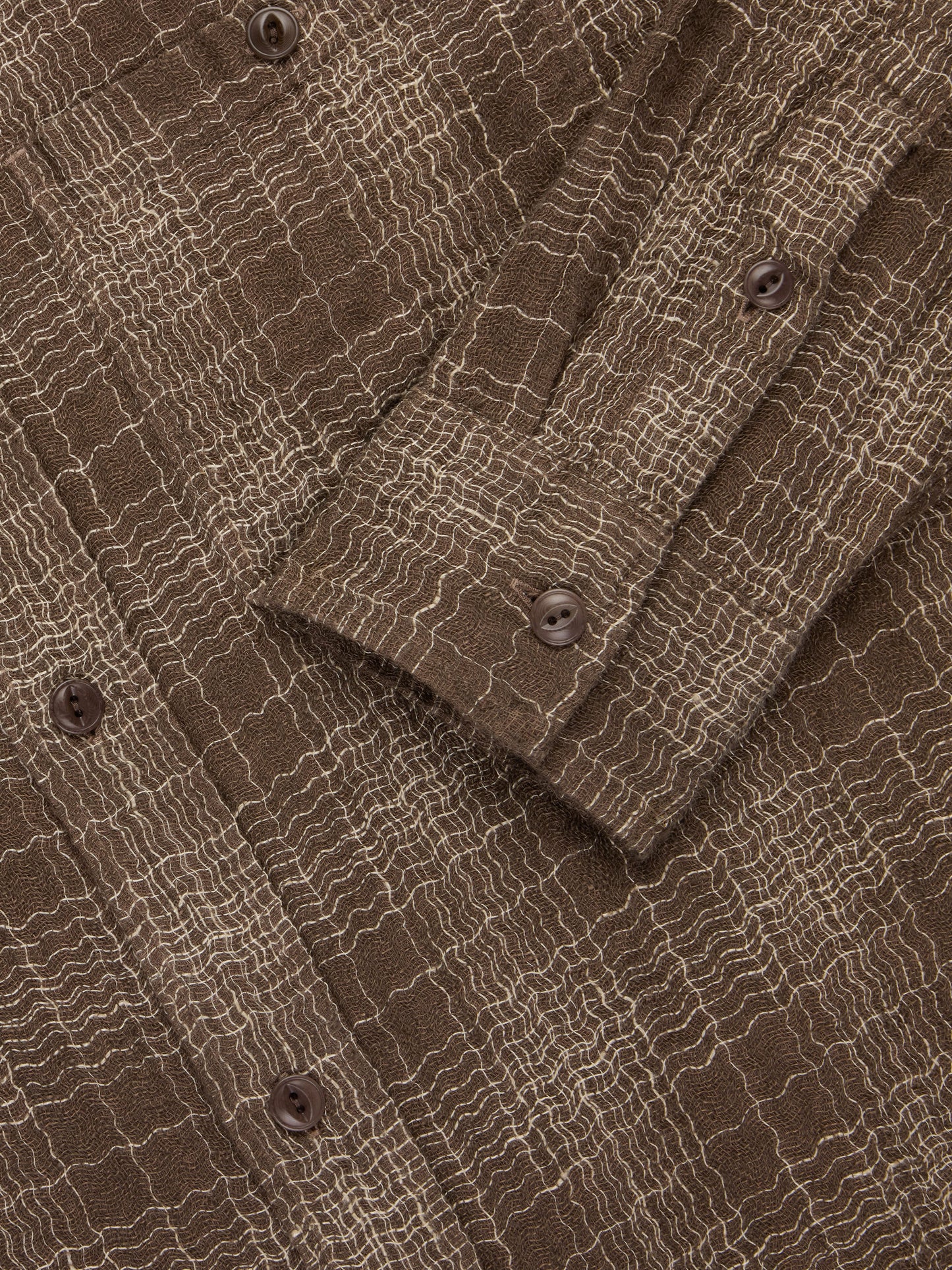 Utility Shirt Drab Wavy Check