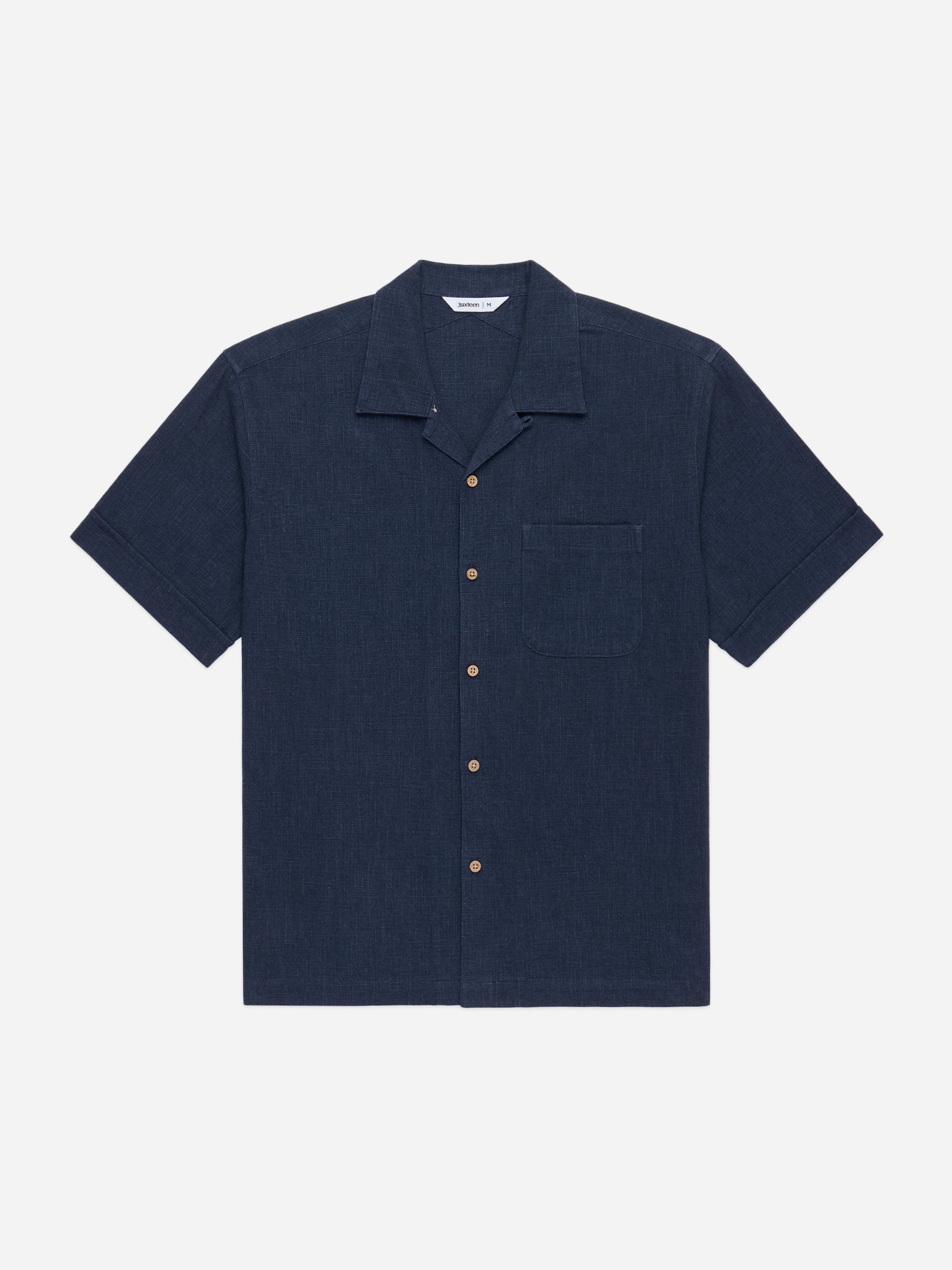 Vacation Shirt Blue Linen